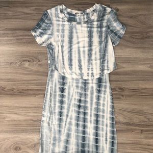 Tie dye dress